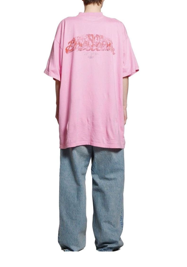 Other balenciaga pink graphic oversized short sleeve t Size US S / EU 44-46 / 1 - 8 Thumbnail