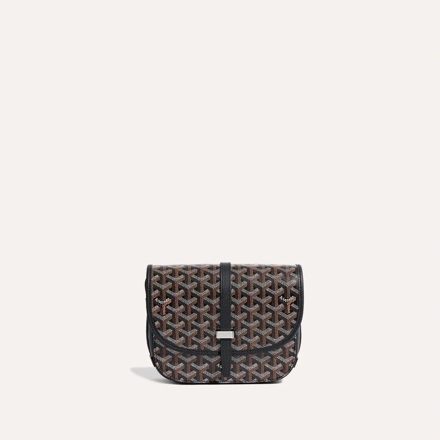 Goyard GOYARD BAG CROSSBODY MONOGRAM LEATHER SAINT LOGO