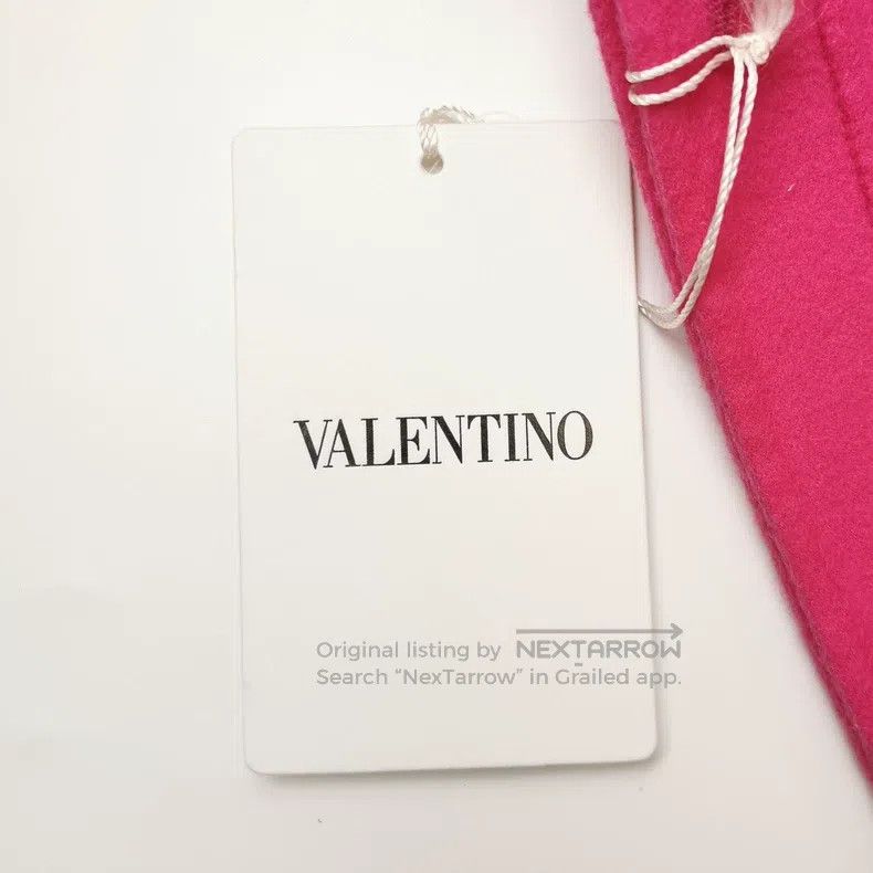 Other Valentino Rose red wool coat Size XS / US 0-2 / IT 36-38 - 3 Thumbnail