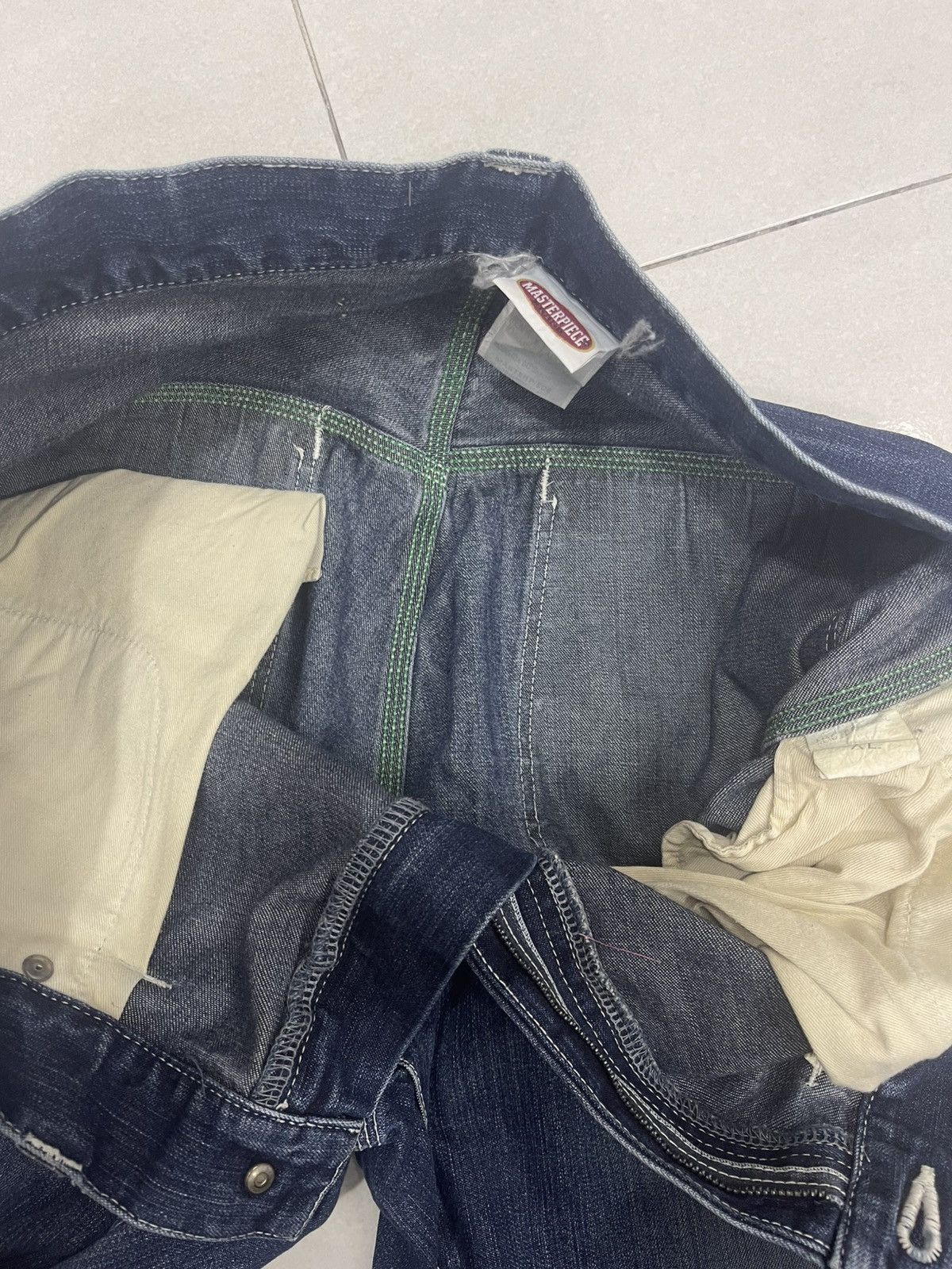 MasterPiece Masterpiece Japan Hectic Painter Pants Denim Streetwear Size US 38 / EU 54 - 6 Thumbnail