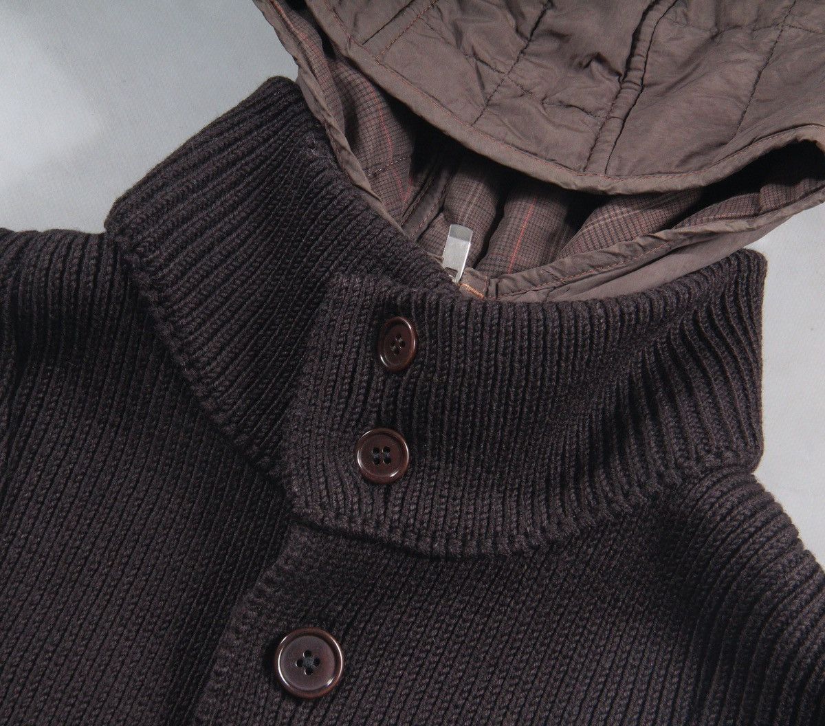 C.P. Company CP Company 2005 Autumn / Winter Knitwear Sweater Hoodie 3XL Size US XXL / EU 58 / 5 - 5 Thumbnail