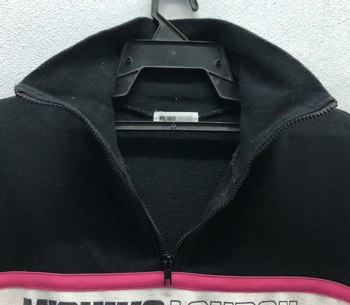 Japanese Brand Michiko London "Surprise" Colorblock Quarter-Zip Sweatshirt Size US L / EU 52-54 / 3 - 5 Thumbnail