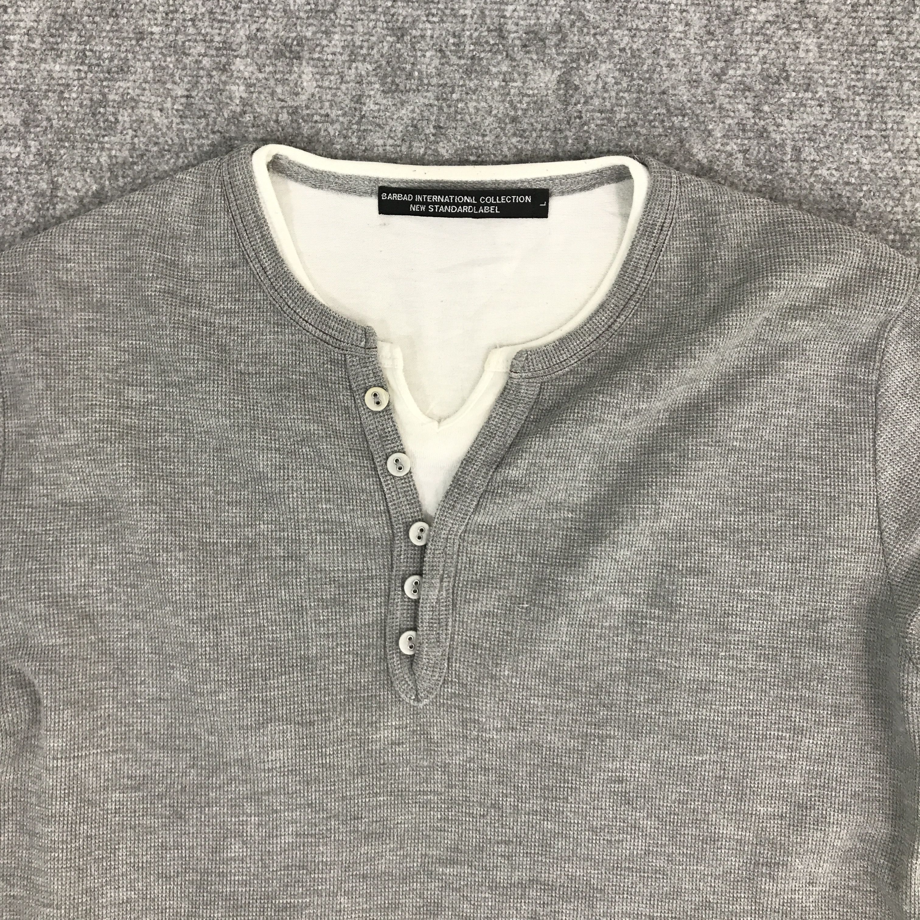 Japanese Brand DOUBLE COLLOR PUNK SYLE NEW STANDARDLABEL TSHIRTS Size US L / EU 52-54 / 3 - 3 Thumbnail