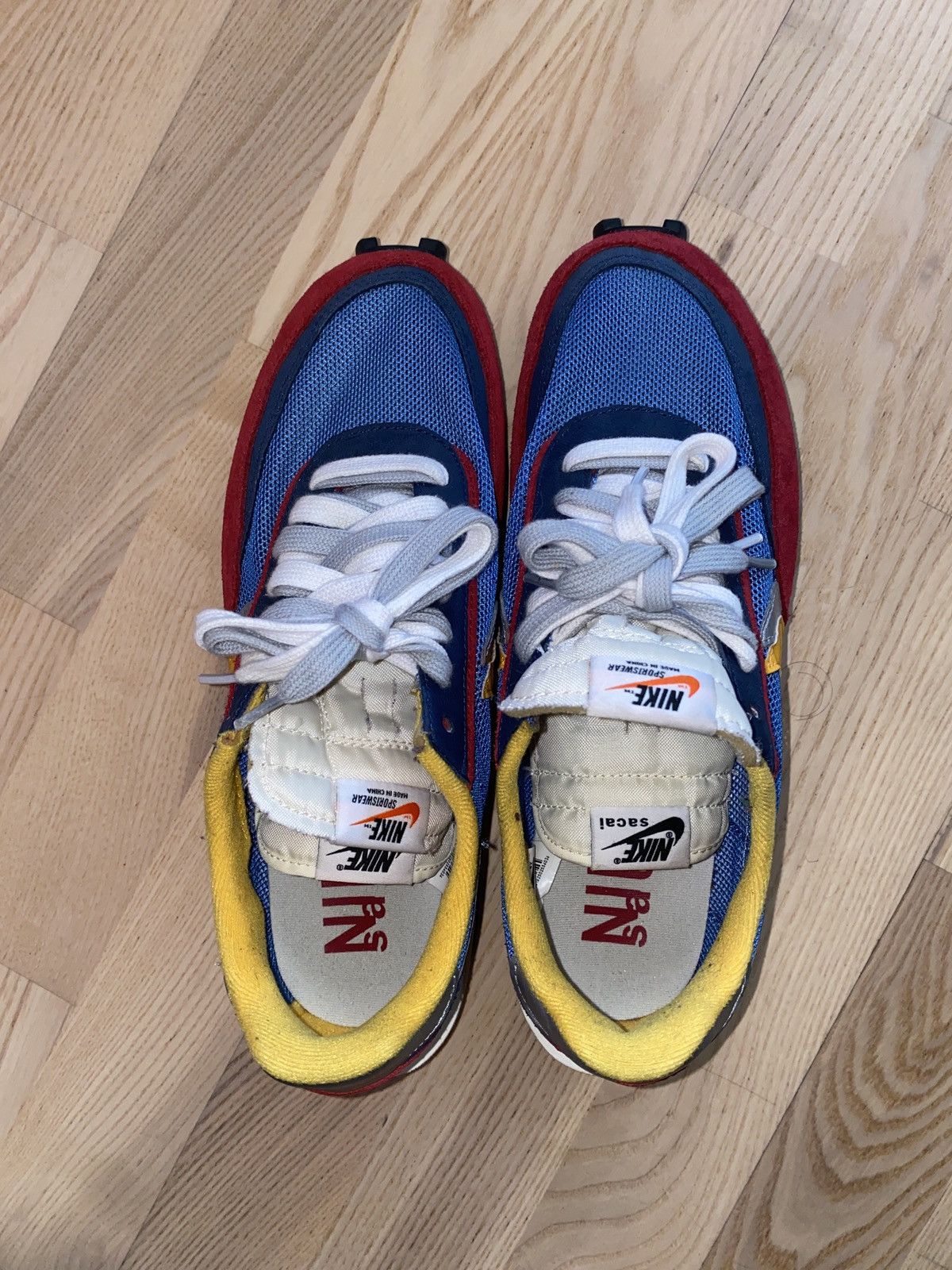 Nike × Sacai Nike x Sacai LD Waffle Varsity Blue size 9 Size US 9 / EU 42 - 2 Thumbnail