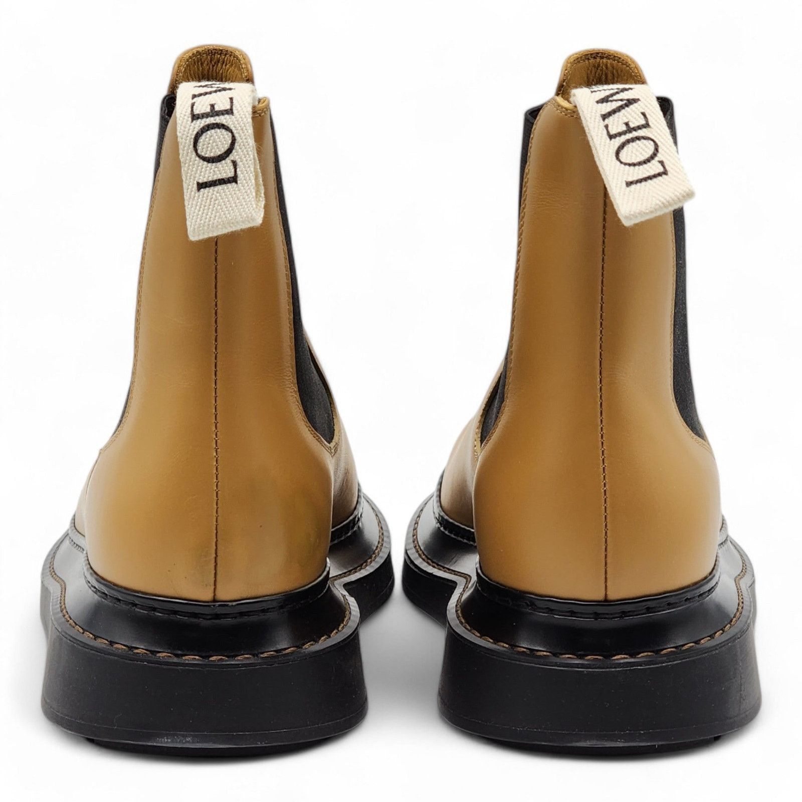 Loewe Flatform Chelsea Boots - Leather - Brown $1350 Size US 10 / IT 40 - 4 Thumbnail