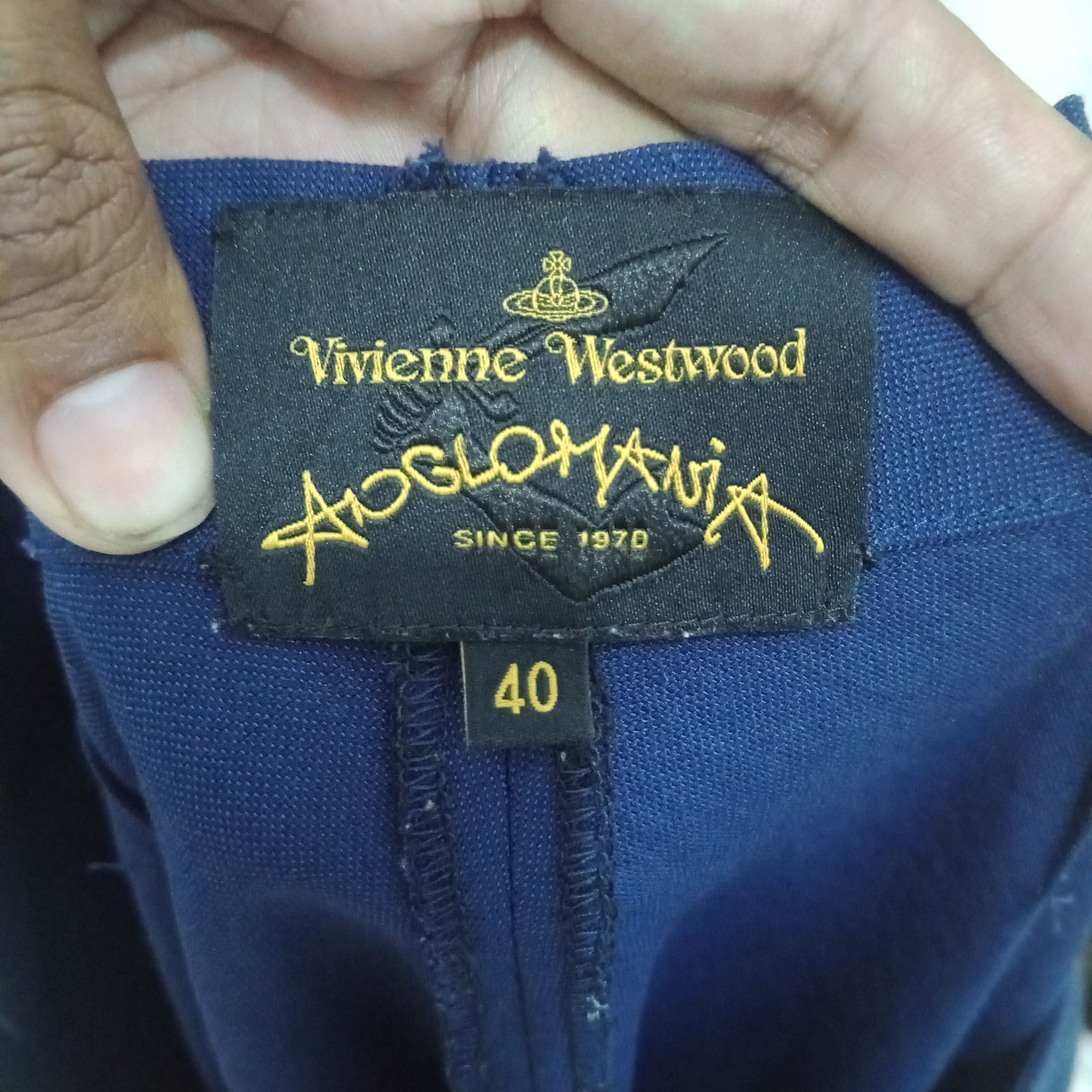 Vivienne Westwood Vintage Vivienne Westwood Dress Blue Size S / US 4 / IT 40 - 8 Thumbnail