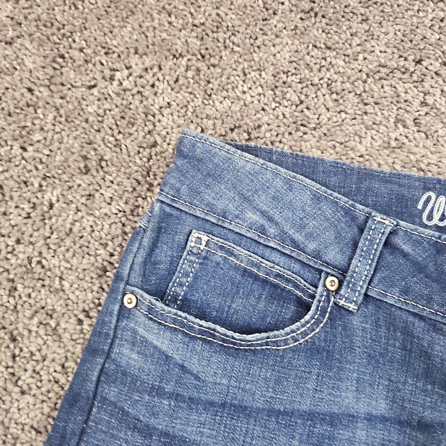 Wrangler Wrangler Jeans Womens Bootcut Denim 31x28 Mid Rise Stretch 11 Blue Cotton Spandex Polyester Size 32" / US 10 / IT 46 - 3 Thumbnail