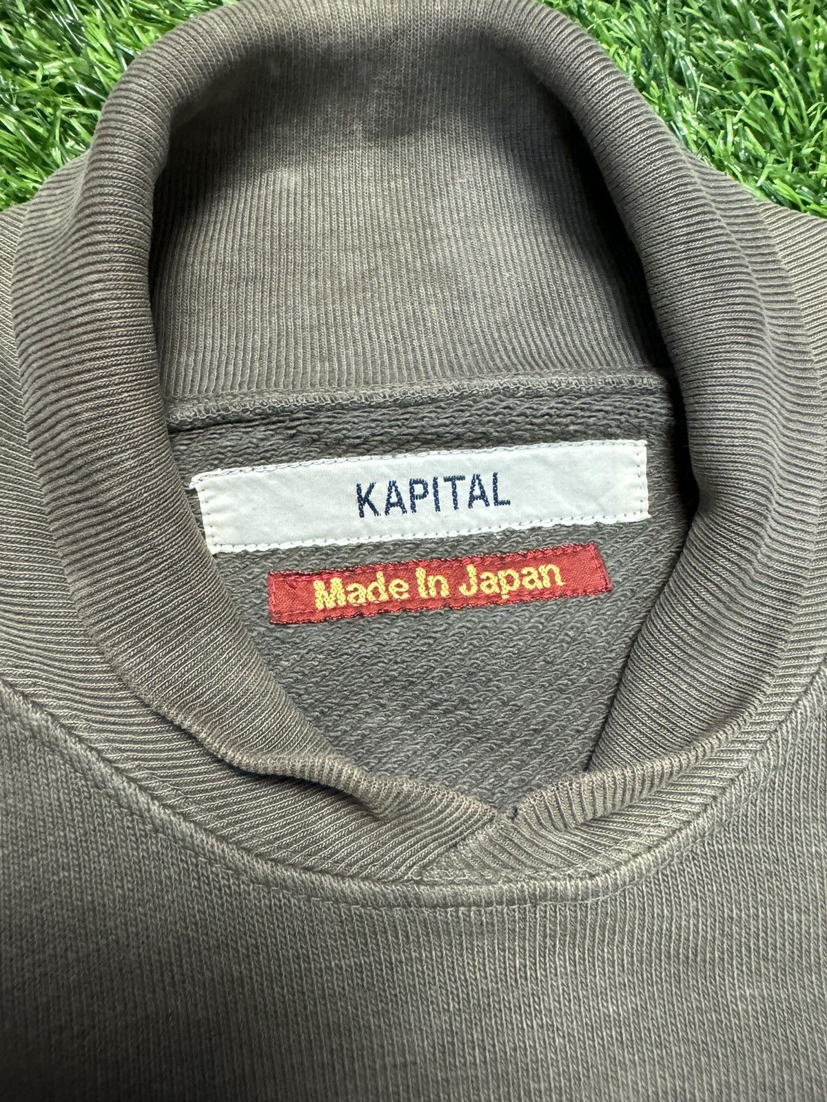 Japanese Brand vintage KAPITAL - distress longsleeve tshirt Size US S / EU 44-46 / 1 - 8 Thumbnail