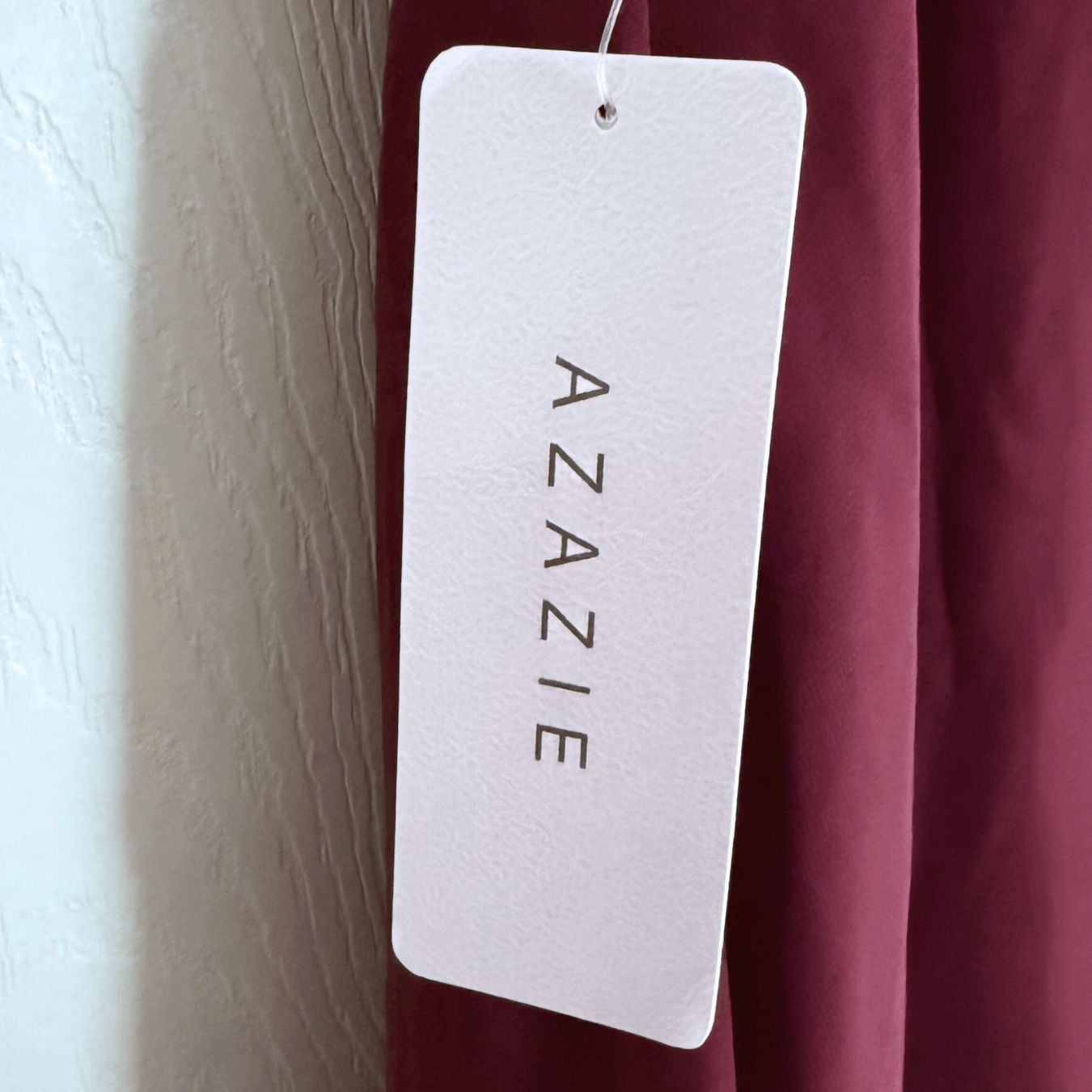 Designer NWT Azazie Nala Cabernet Bridesmaid Dress Cocktail Wedding Size L / US 10 / IT 46 - 6 Thumbnail