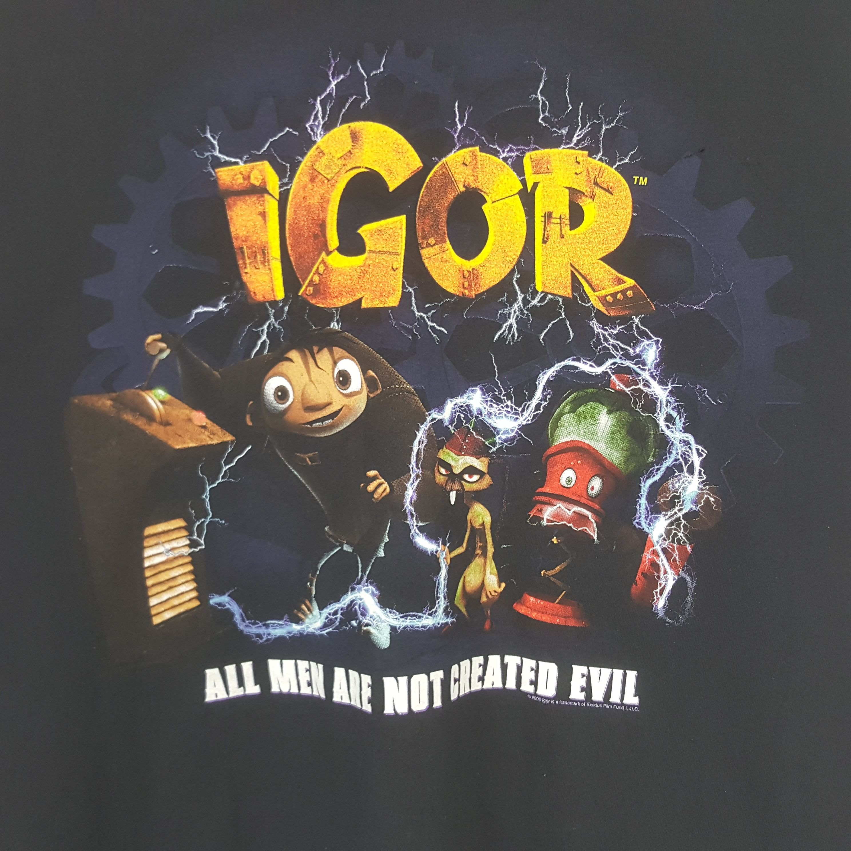 Other Vintage Igot All Men Are Not Created Evil Horror Tshirt 31 Size US XL / EU 56 / 4 - 2 Thumbnail