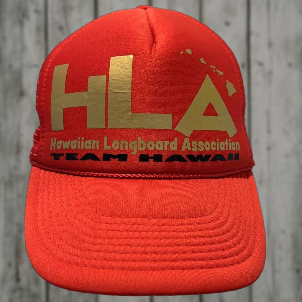 Vintage VINTAGE Nissun Hawaiian Snapback Hat Adjustable Red Surfer Girl Casual Mens Size ONE SIZE - 1 Thumbnail