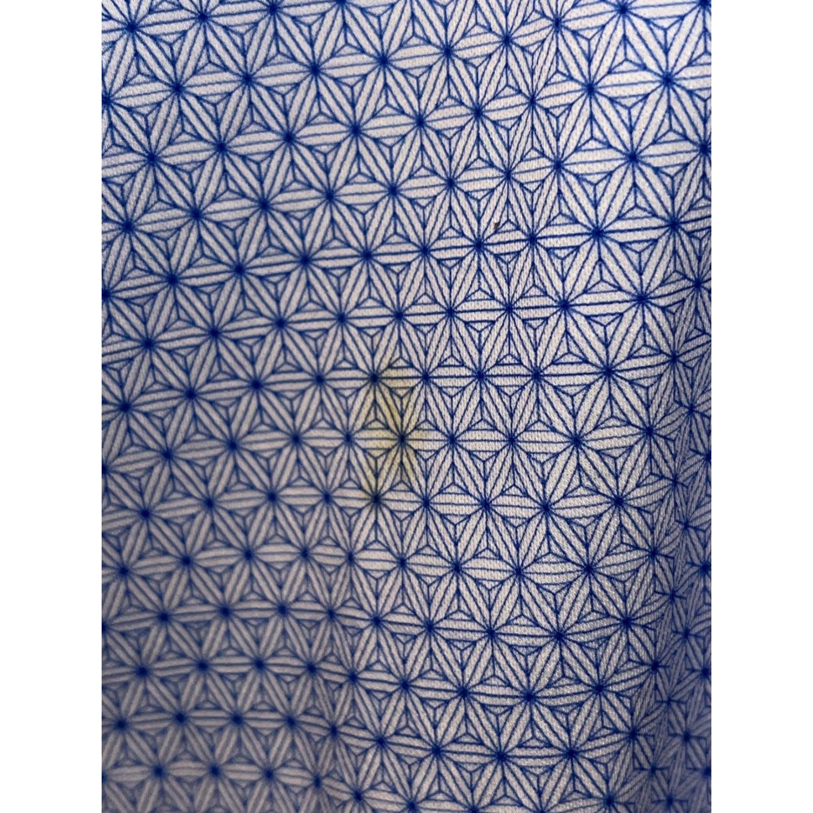 Buttero Butter Cloth Shirt Mens L Blue Button Up Icy Cotton Stretch Performance Geometric 90s Designer Classic Mens Size US L / EU 52-54 / 3 - 8 Thumbnail
