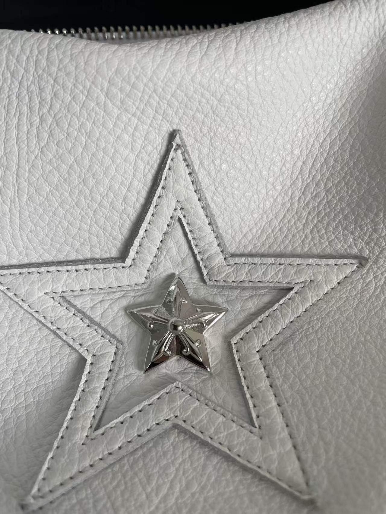 Chrome Hearts Chrome Hearts White Star Patch Leather Chicken Nugget Bag Size ONE SIZE - 5 Thumbnail
