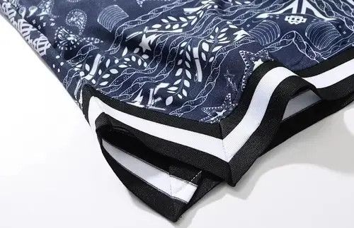 Jean 21SS Tokyo Union Blue Bandana Paisley Swest Jersey Shorts Size US 32 / EU 48 - 4 Thumbnail