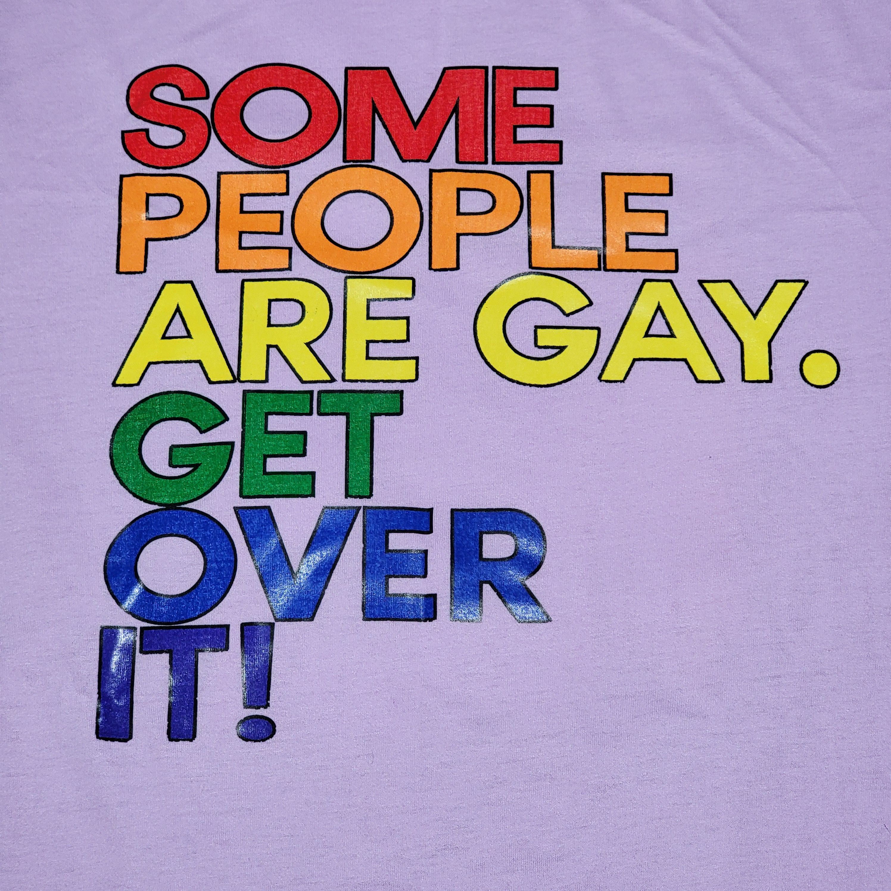 George George SS Unisex Tee "Some People Are Gay..." - Size XL Size US XL / EU 56 / 4 - 2 Thumbnail