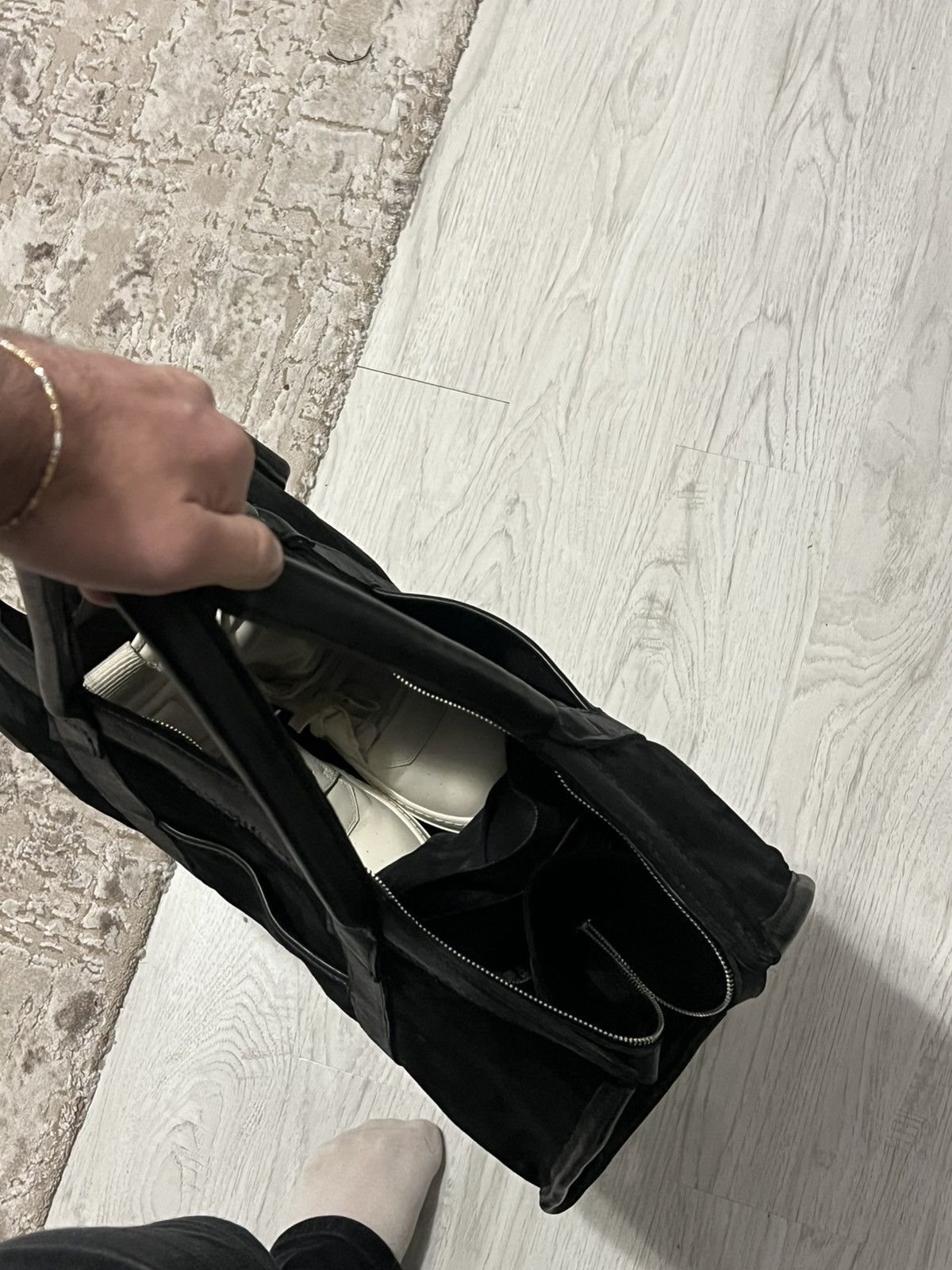 Handmade Archive Cowhide Avant Garde Suede Travel Bag Size ONE SIZE - 5 Thumbnail