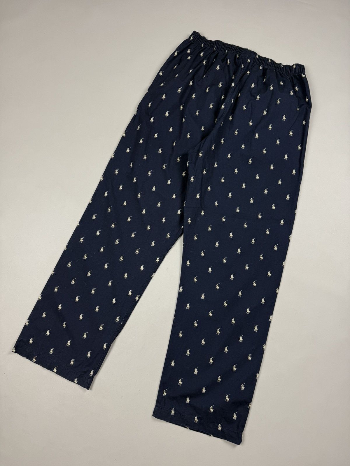 Polo Ralph Lauren Polo Ralph Lauren Sleepwear Monogram Multilogopants Trousers Size US 32 / EU 48 - 18 Thumbnail