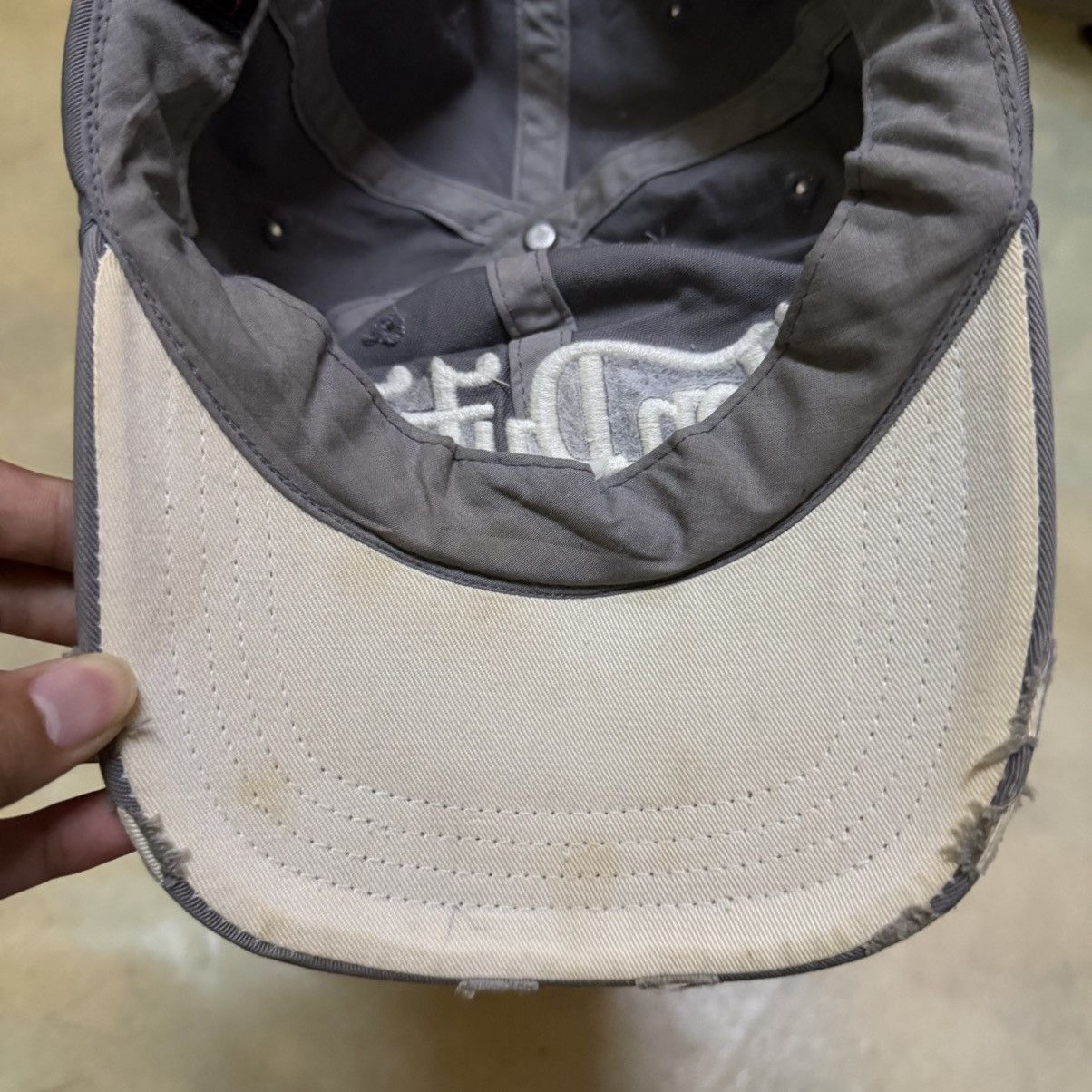 Von Dutch Von Dutch Cap Hap Distressed Style Size ONE SIZE - 7 Thumbnail