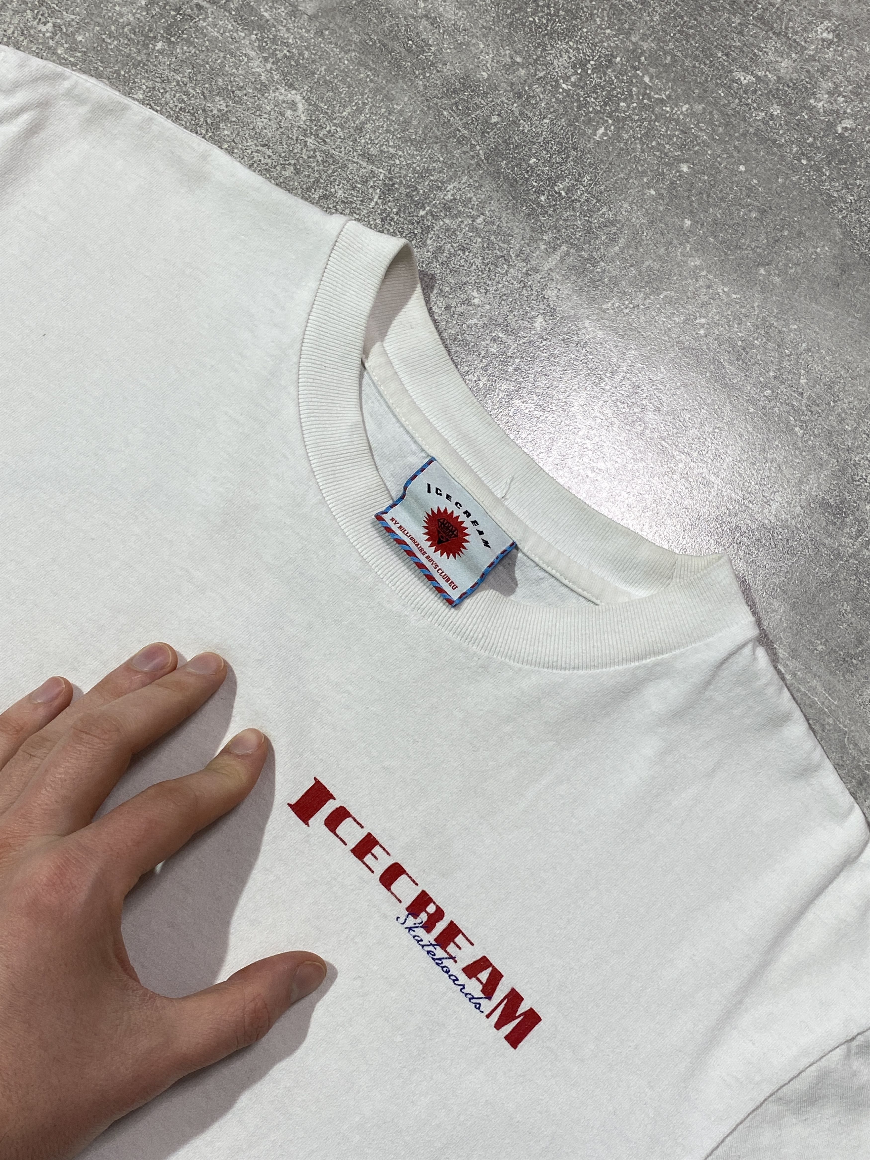 Icecream Vintage Y2K Ice Cream Girl Face Skateboarding T-shirt Size US S / EU 44-46 / 1 - 7 Thumbnail