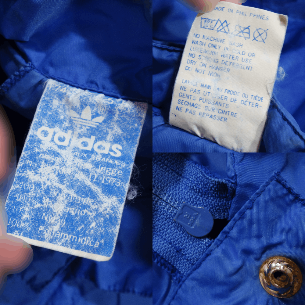 Adidas 80S Logo Nylon Jacket Size US M / EU 48-50 / 2 - 8 Thumbnail