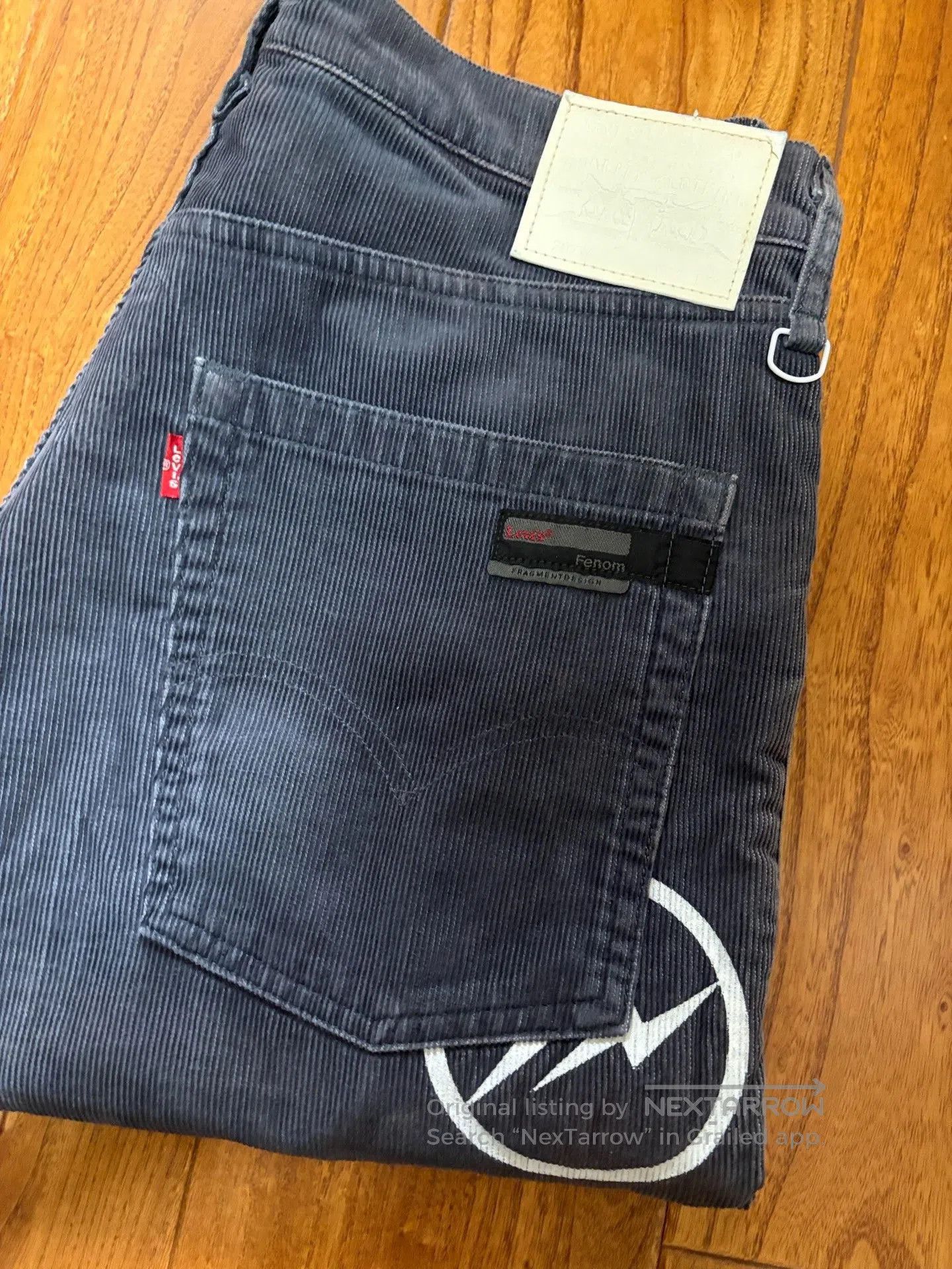 Levi's Levi's Fenom Crush Washed Corduroy Pants. Size US 26 / EU 42 - 6 Thumbnail