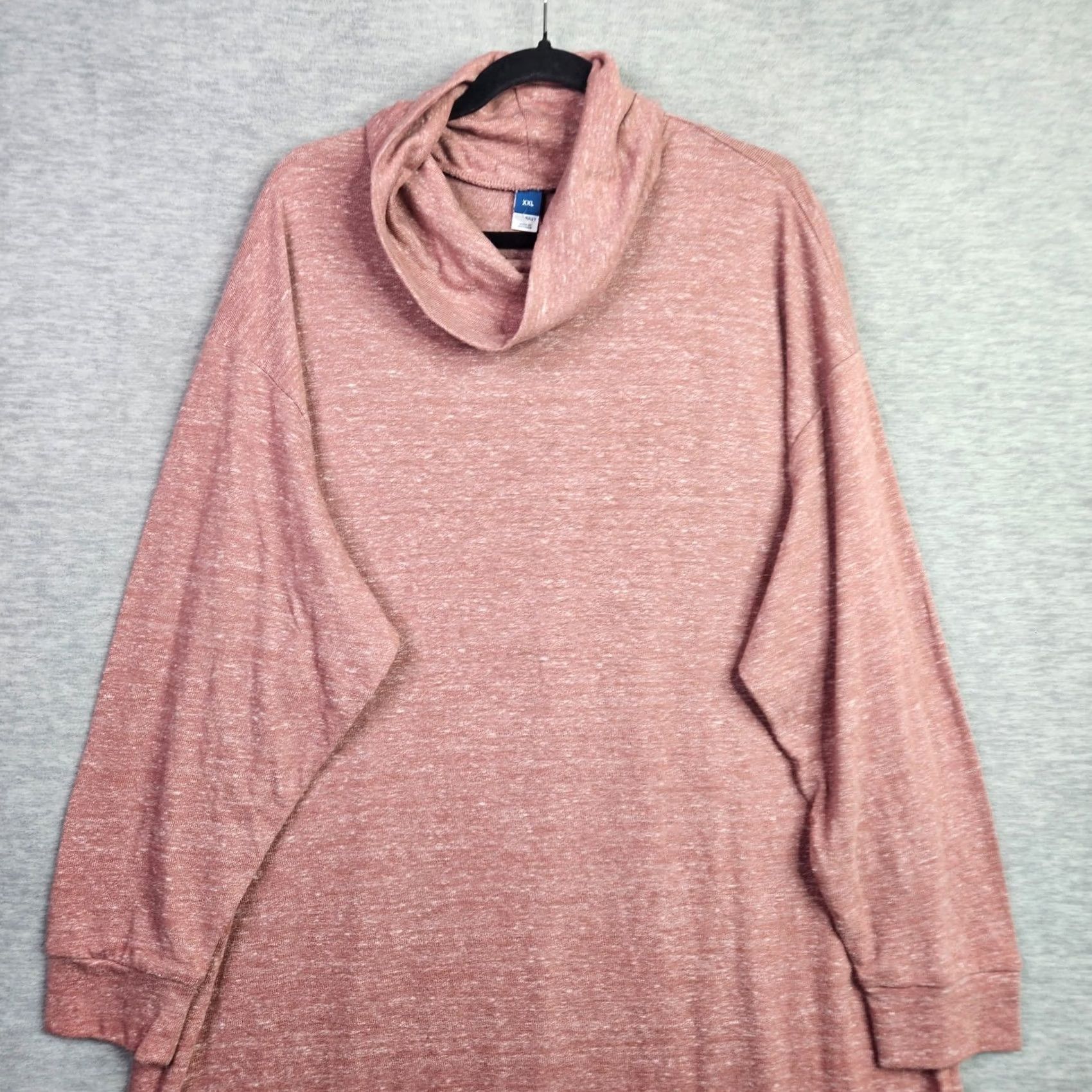 Old Navy Old Navy Quartzit Women's Long-Sleeve Turtleneck Midi Shift Dress XXL Pink Size XXL / US 16-18 / IT 52-54 - 6 Thumbnail