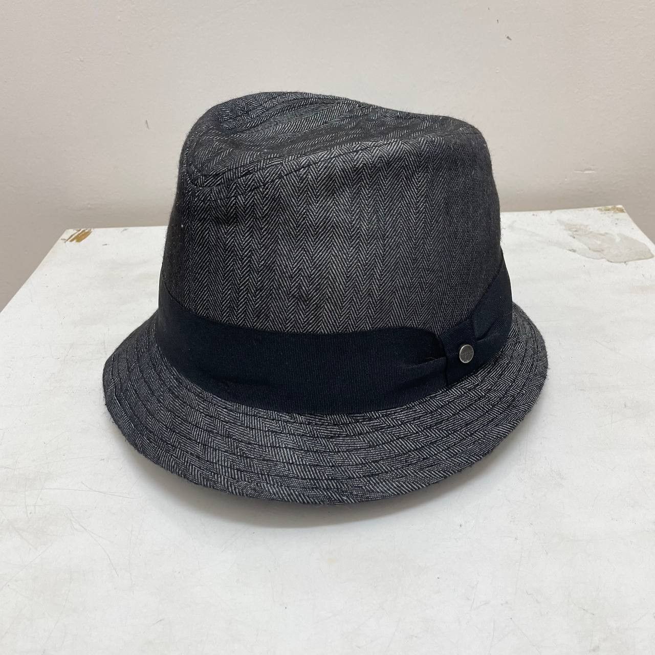 Stetson ⭐️SALE⭐️ STETSON Fedora Hat Herringbone Pattern Size ONE SIZE - 8 Thumbnail