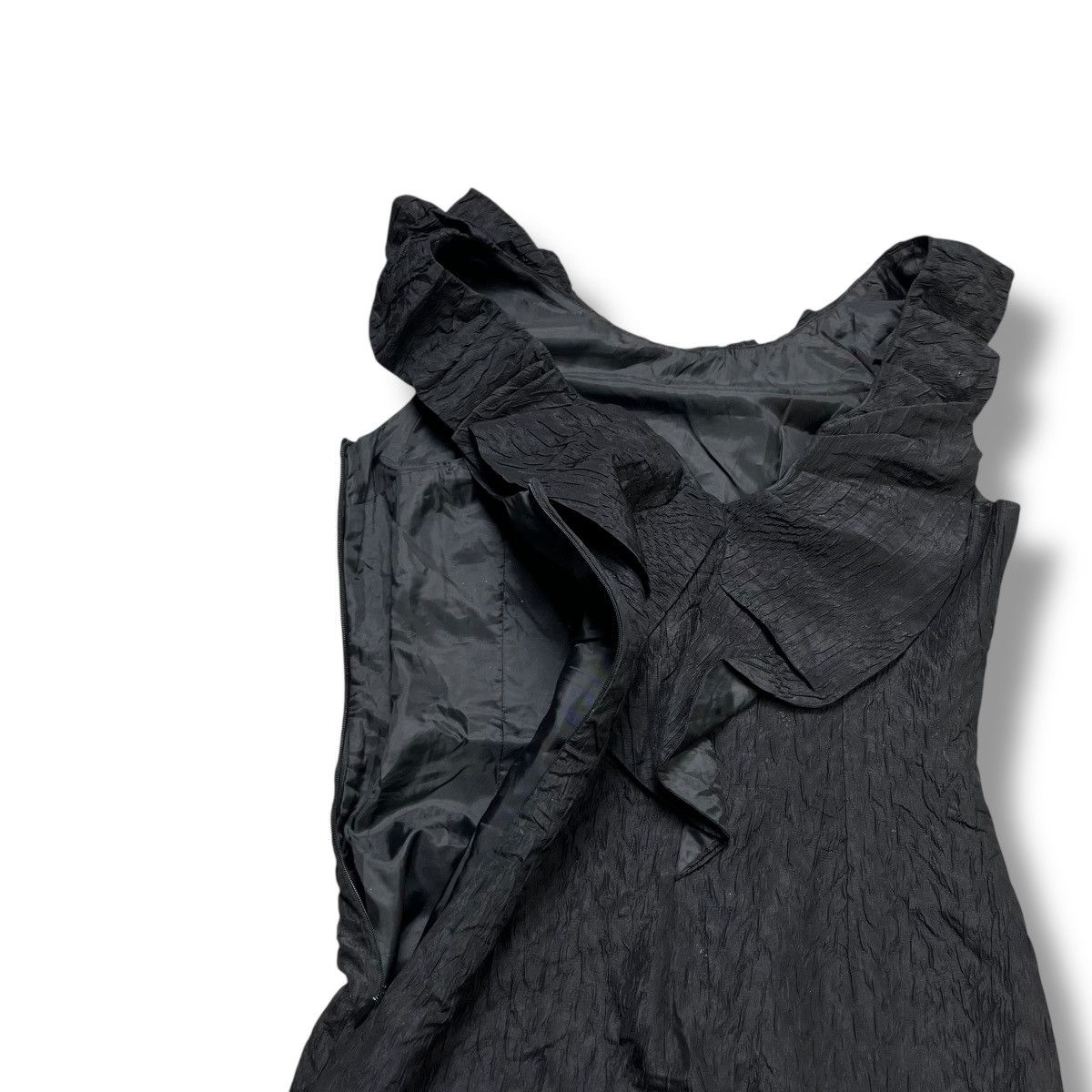Moschino Black dress pleated moschino midi dress Size S / US 4 / IT 40 - 9 Thumbnail