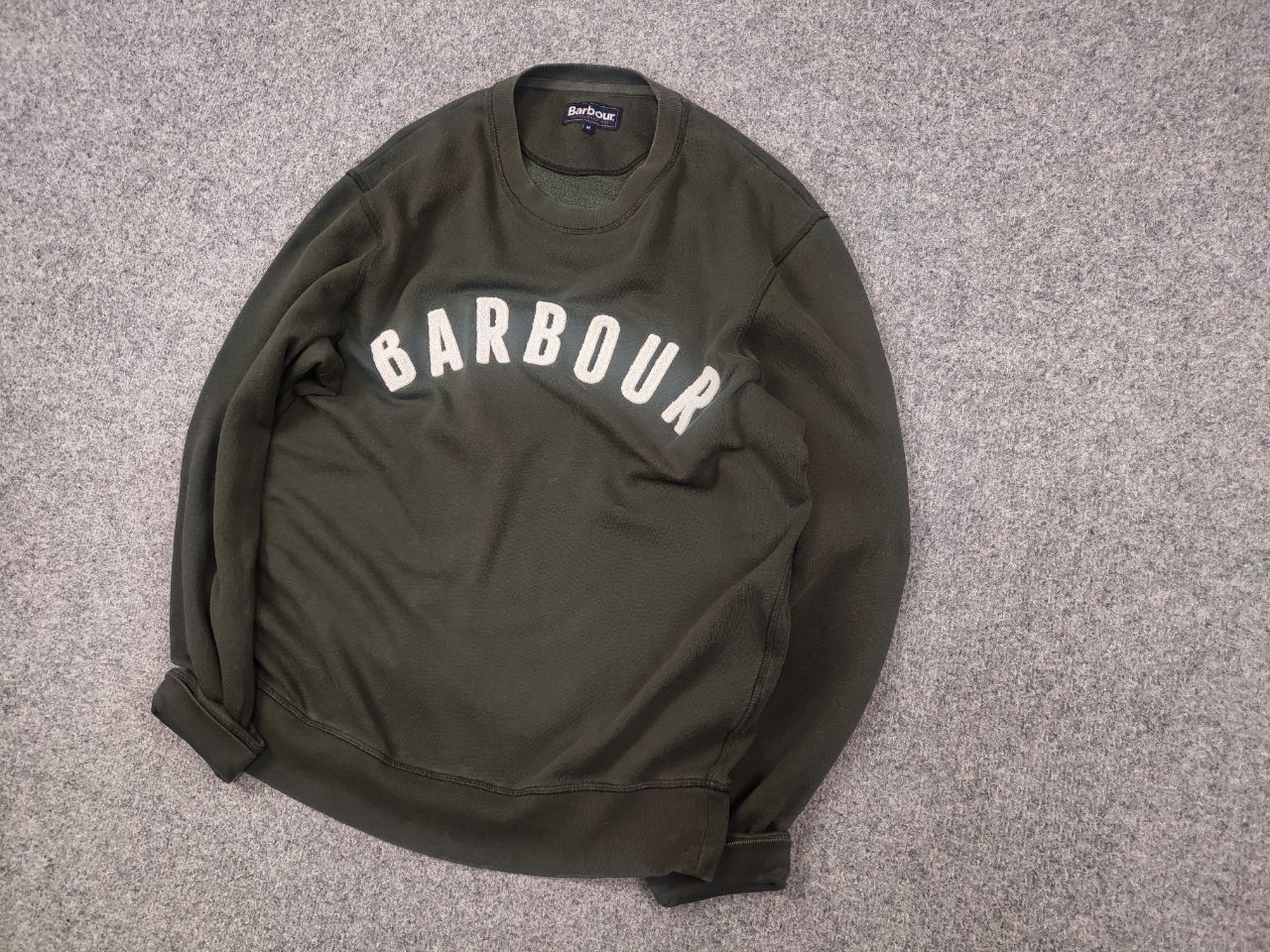 Barbour Barbour prep logo crew neck Logo sweatshirt Vintage Style Size US M / EU 48-50 / 2 - 3 Thumbnail