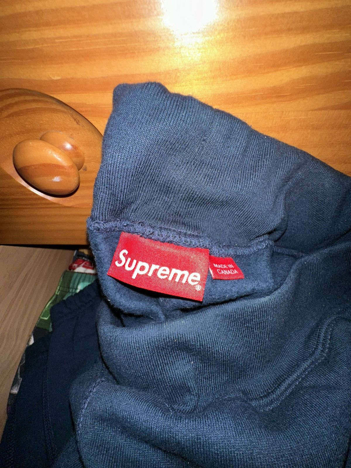 Supreme Supreme FW19 S Logo Sweatpant Navy/Orange Men’s Size M Size US 32 / EU 48 - 3 Thumbnail