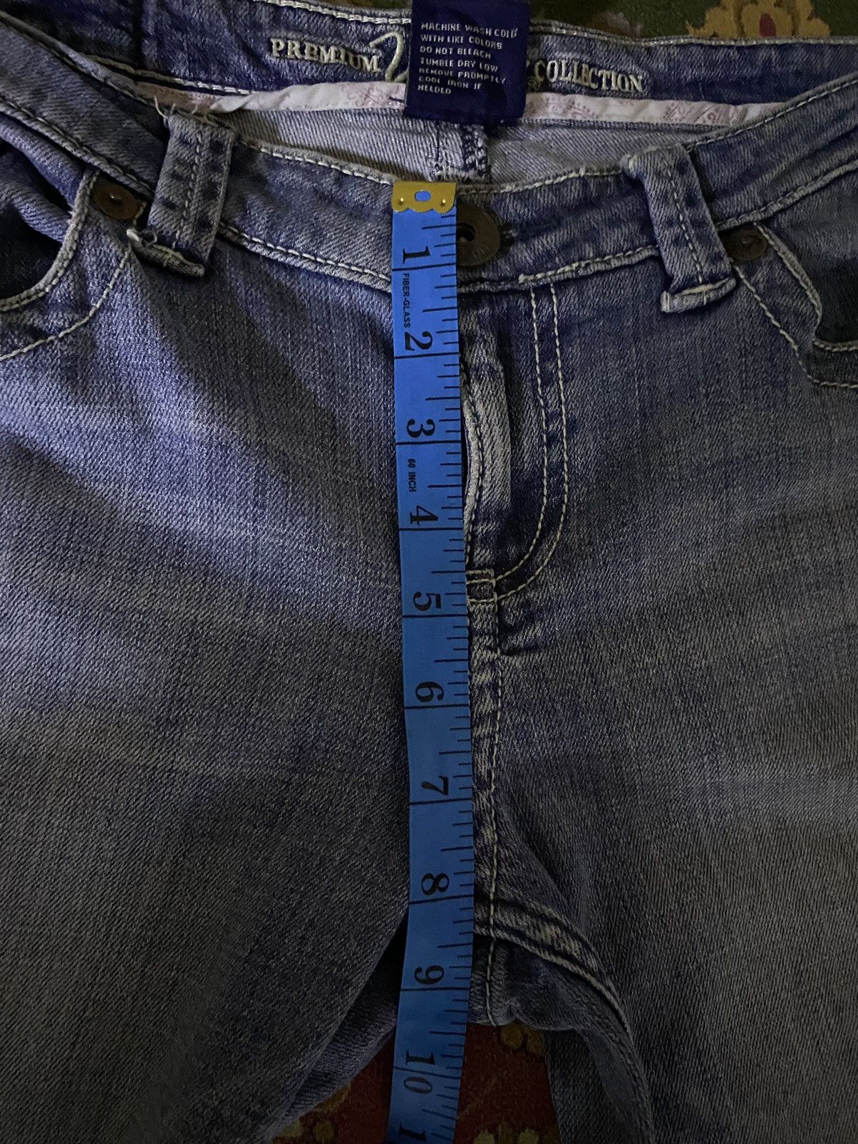 If Six Was Nine × Japanese Brand × Le Grande Bleu (L.G.B.) 🔥FLARE🔥Japanese Brand Vanity Premium Super Flare Denim Size US 33 - 15 Thumbnail