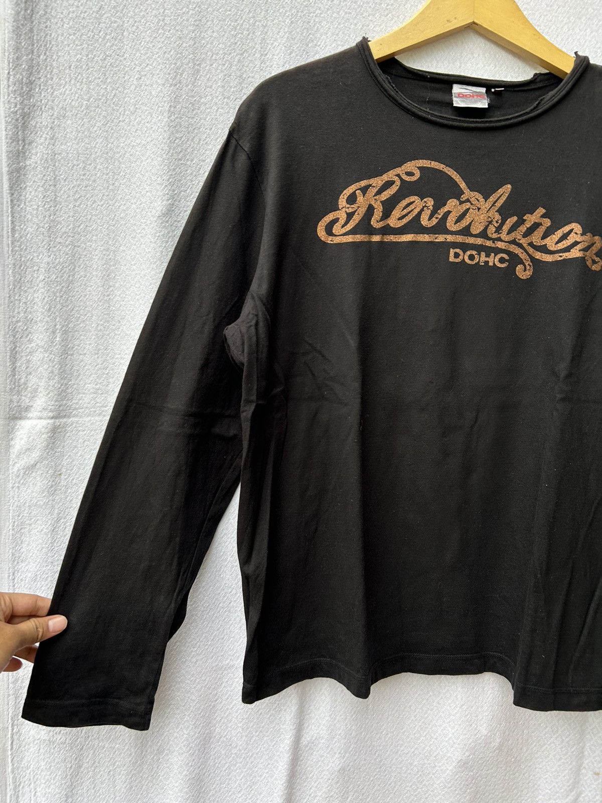 If Six Was Nine × Japanese Brand × Le Grande Bleu (L.G.B.) DOHC Revolution japanese styled longsleeve Size US L / EU 52-54 / 3 - 3 Thumbnail