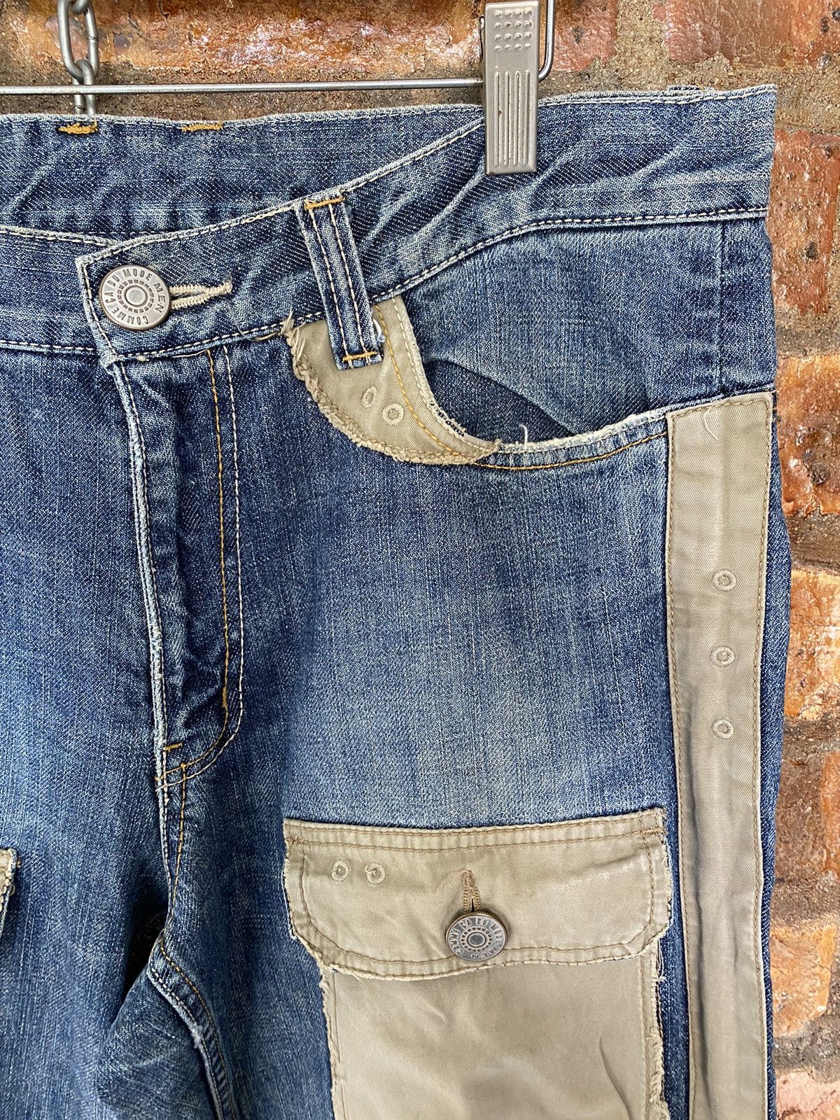 PPFM COMME ÇA FIVE FOXes PPFM patch hybrid pants Size US 34 / EU 50 - 6 Thumbnail