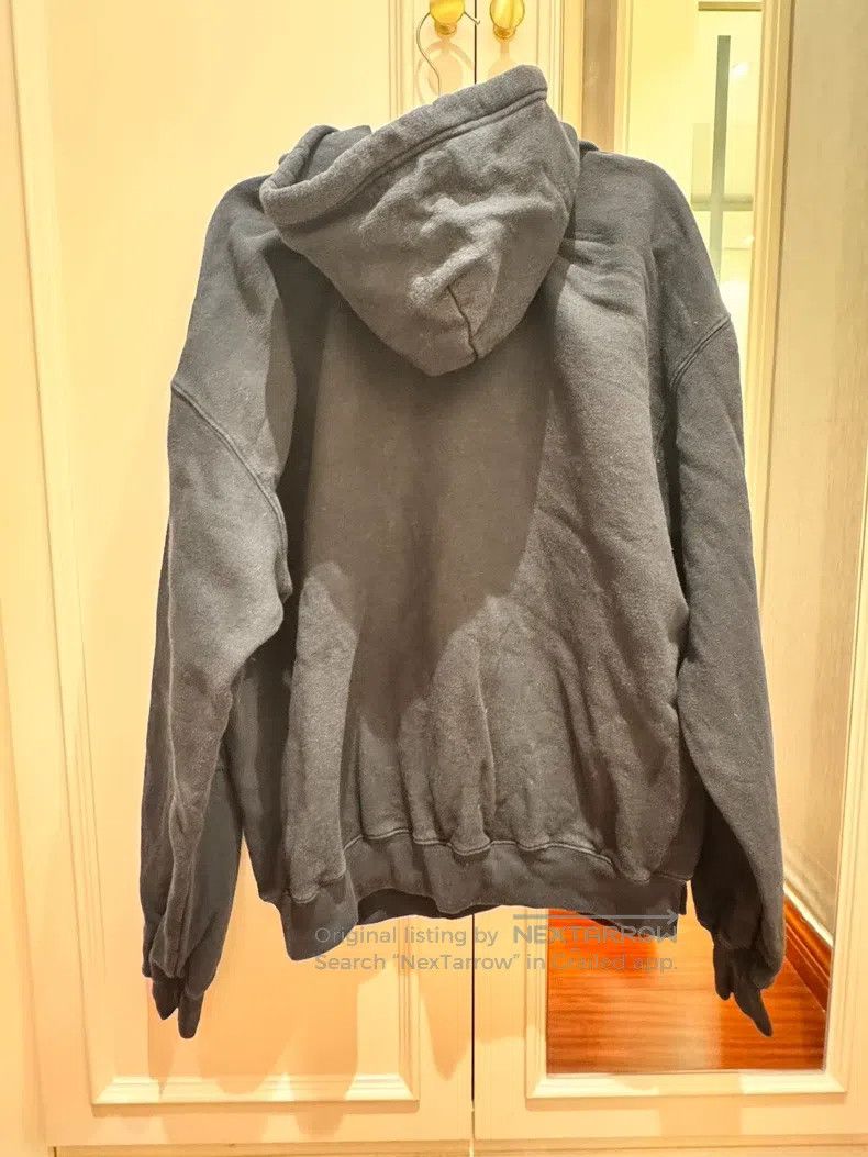Balenciaga Balenciaga Hooded Sweatshirt, Black, Jelly Black Pink Sign Size XS / US 0-2 / IT 36-38 - 2 Thumbnail