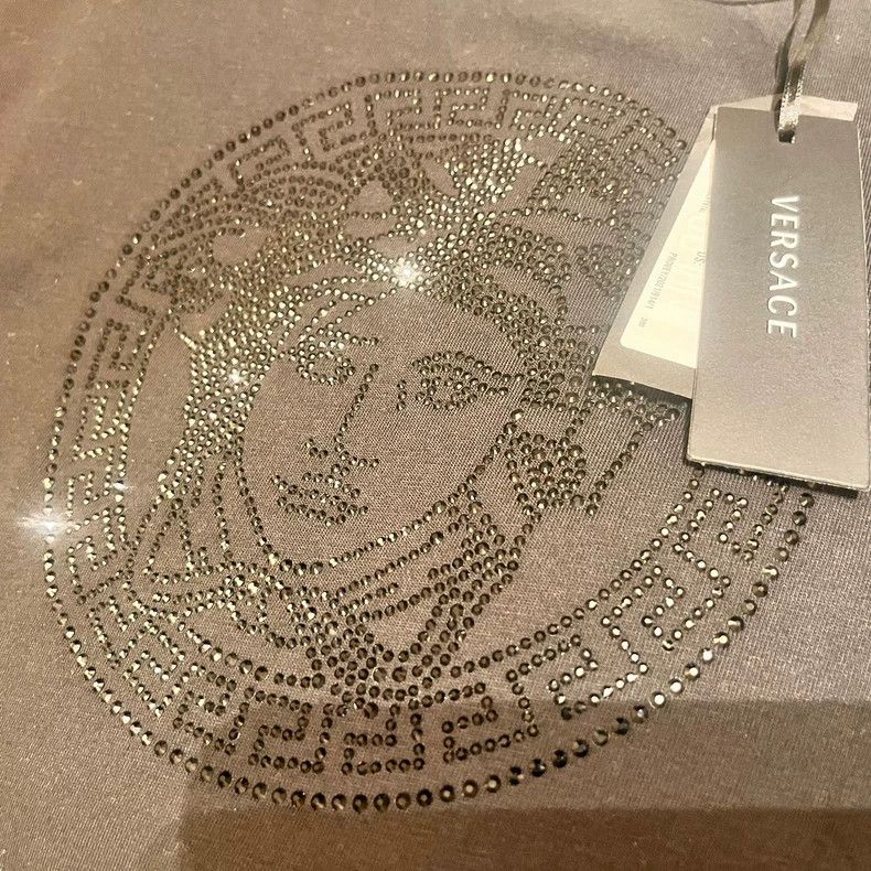 Versace Versace Rhinestone Medusa avatar dress Size US L / EU 52-54 / 3 - 3 Thumbnail