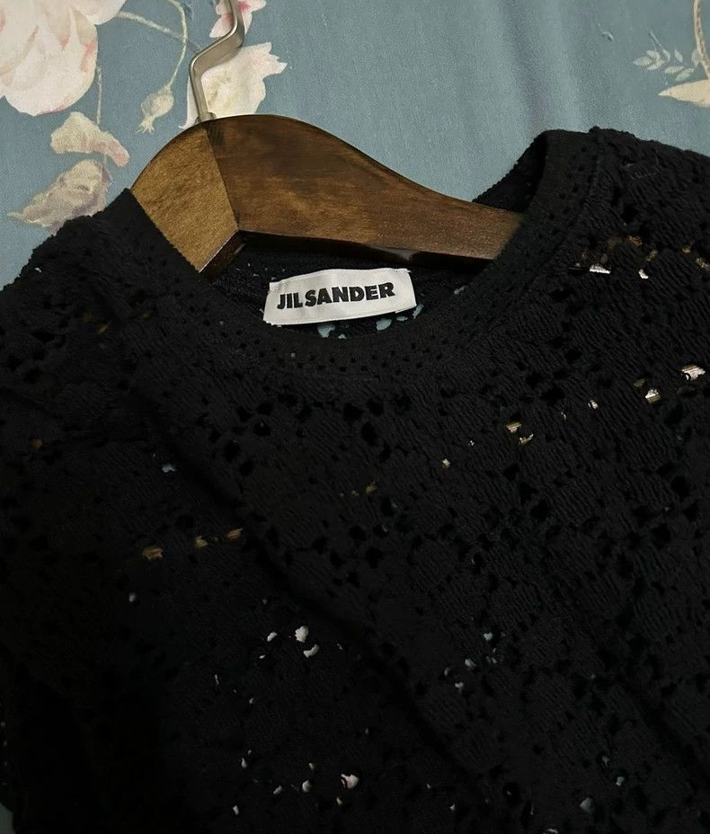 Jil Sander Jil Sander Hollow knit dress Size XXS / US 00 / IT 34 - 4 Thumbnail
