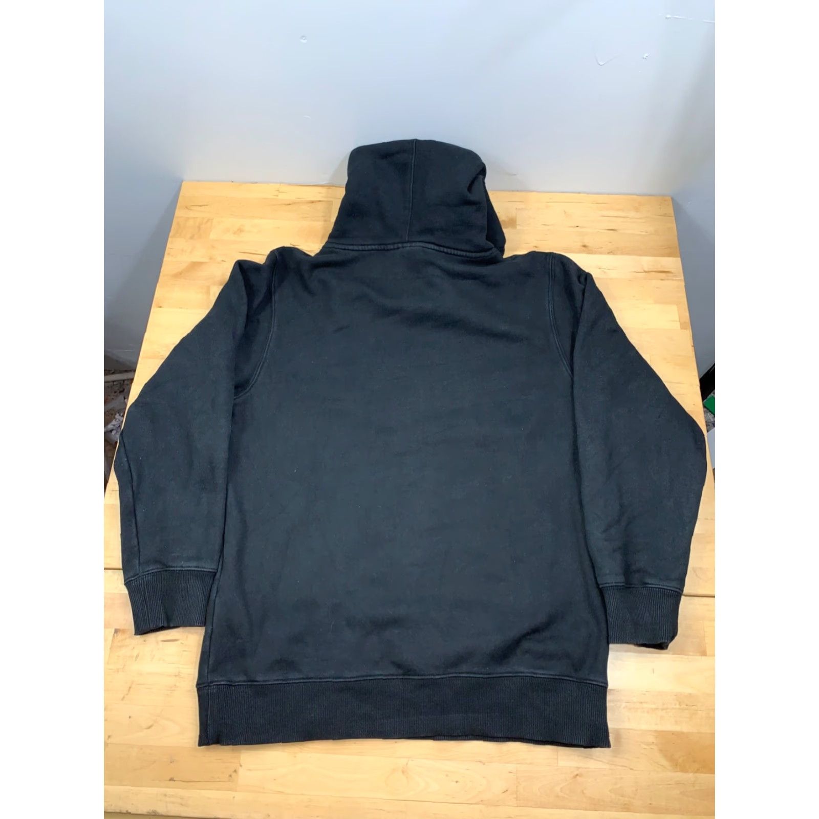 Vintage Smiley Hoodie Women's Small Black Daisy Peace Out Pullover Long Sleeve Vintage No Size S / US 4 / IT 40 - 3 Thumbnail