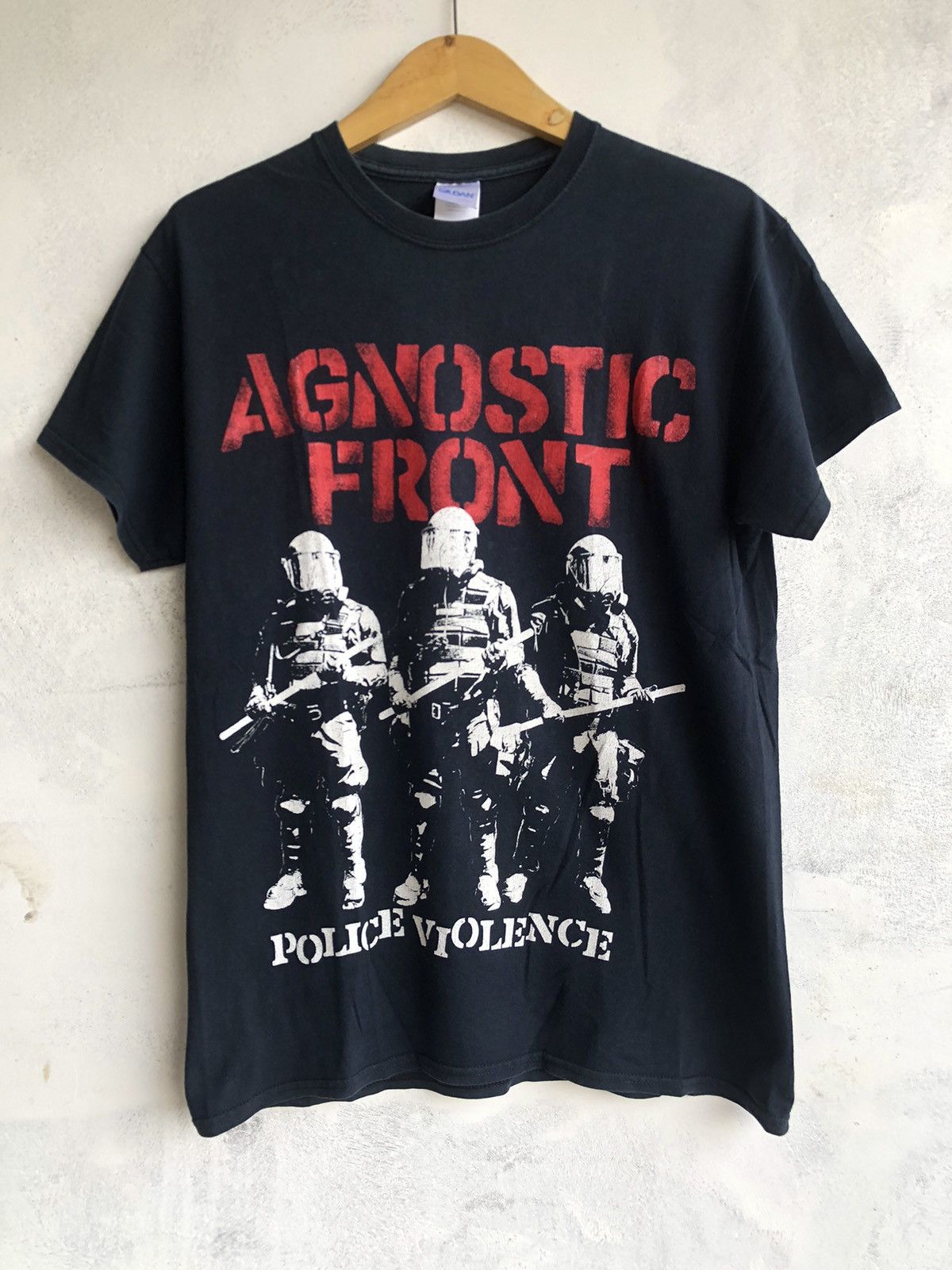 Band Tees × Japanese Brand 00s Agnostic Front Tshirt Tee Size US M / EU 48-50 / 2 - 1 Thumbnail