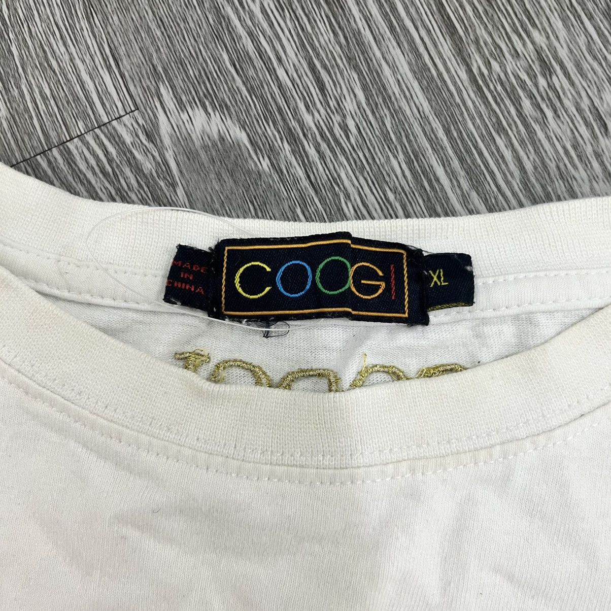 Coogi Coogi Australia Embroidered Anchor Logo Tee Size US XL / EU 56 / 4 - 5 Thumbnail