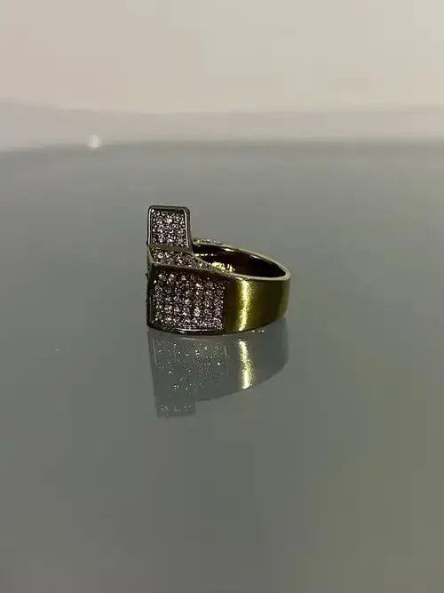 Other Rhinestone Star Ring (gold) Size ONE SIZE - 2 Thumbnail