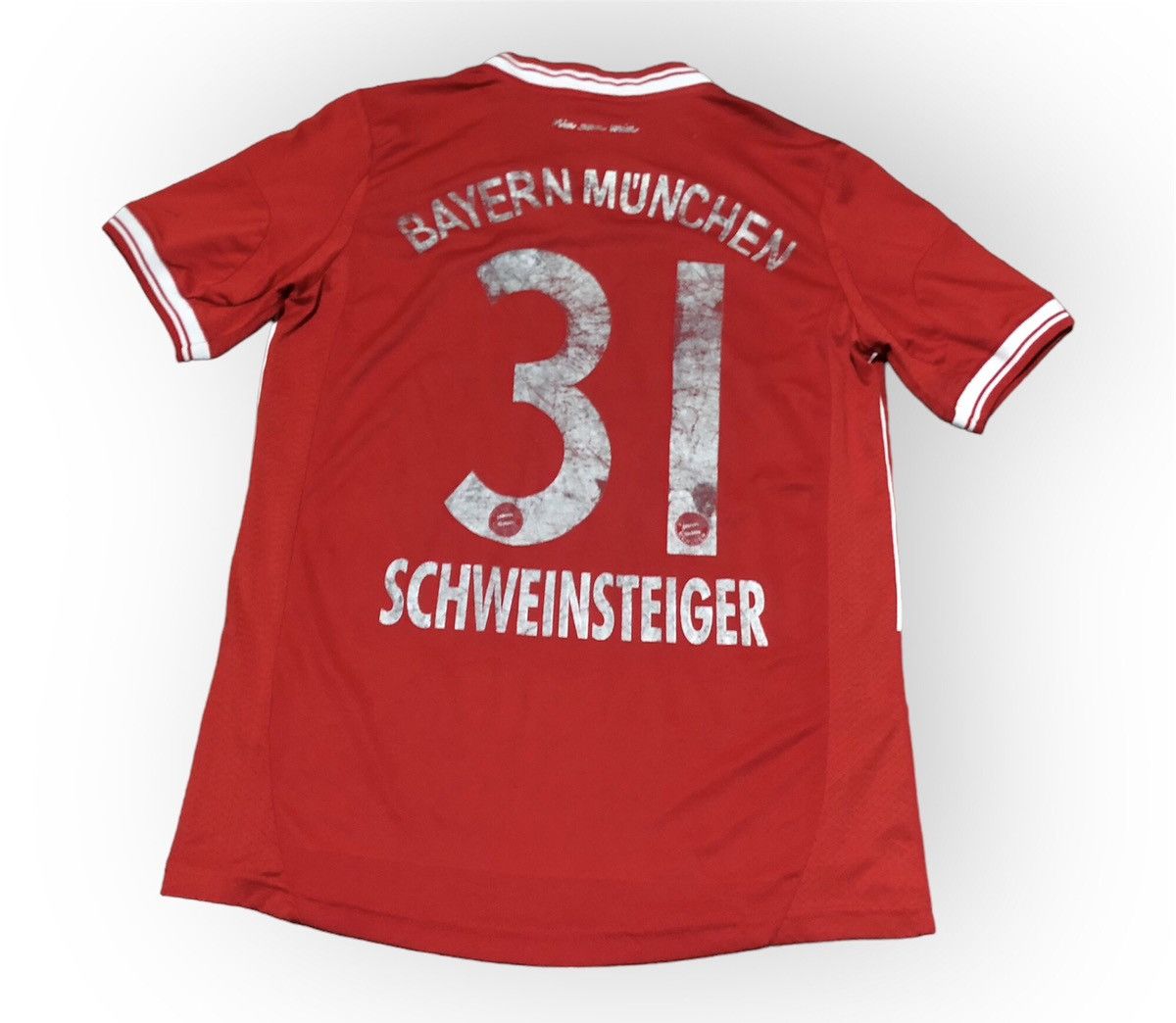 Adidas × Vintage Vintage Bayern Munchen Schweinsteiger Player Jersey Size US M / EU 48-50 / 2 - 2 Thumbnail