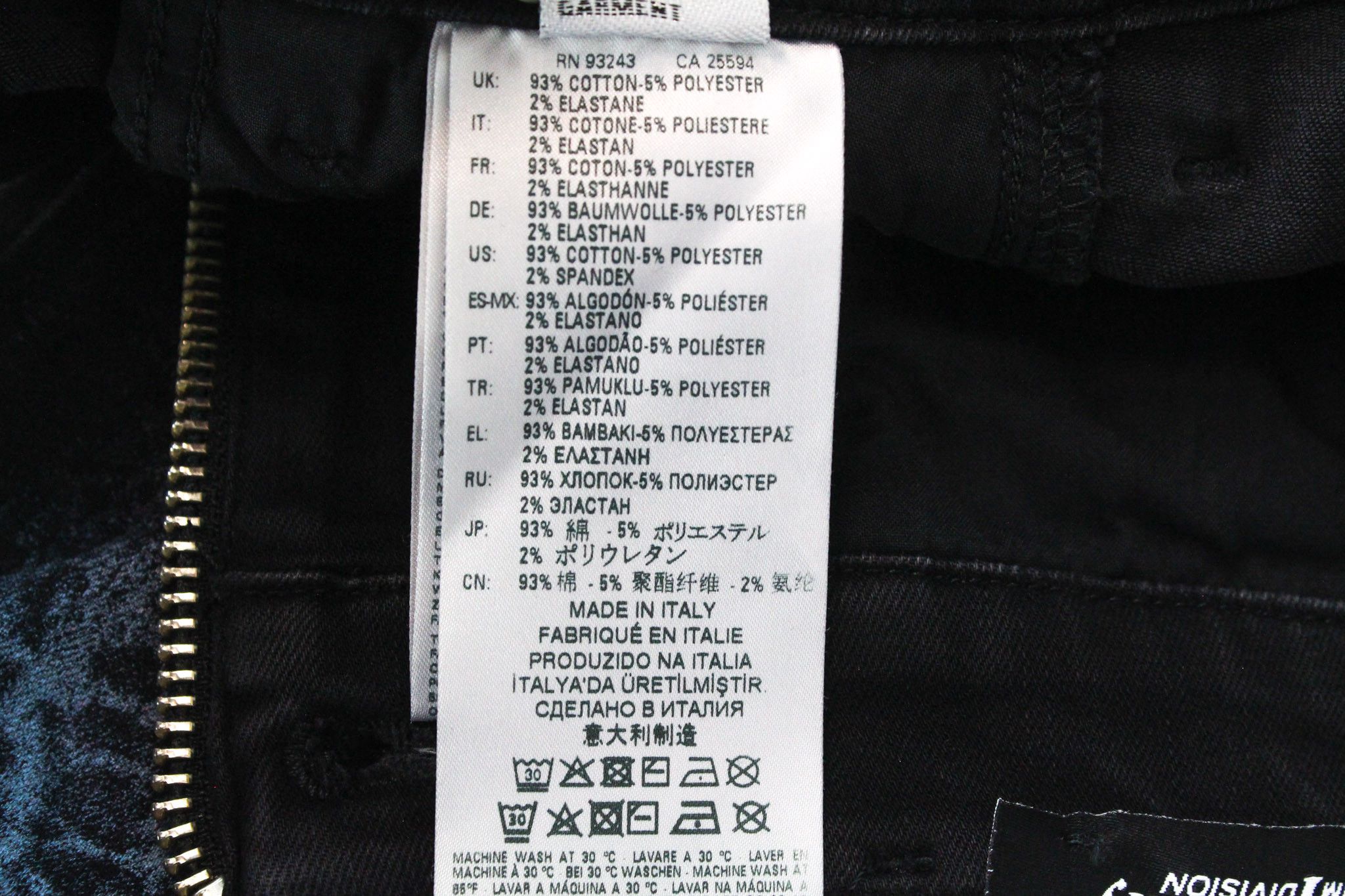 Diesel SLANDY-HIGH-SX 069IY W24/L30 Blue Girls Jeans 71251 Size 24" / US 00 / IT 34 - 9 Thumbnail