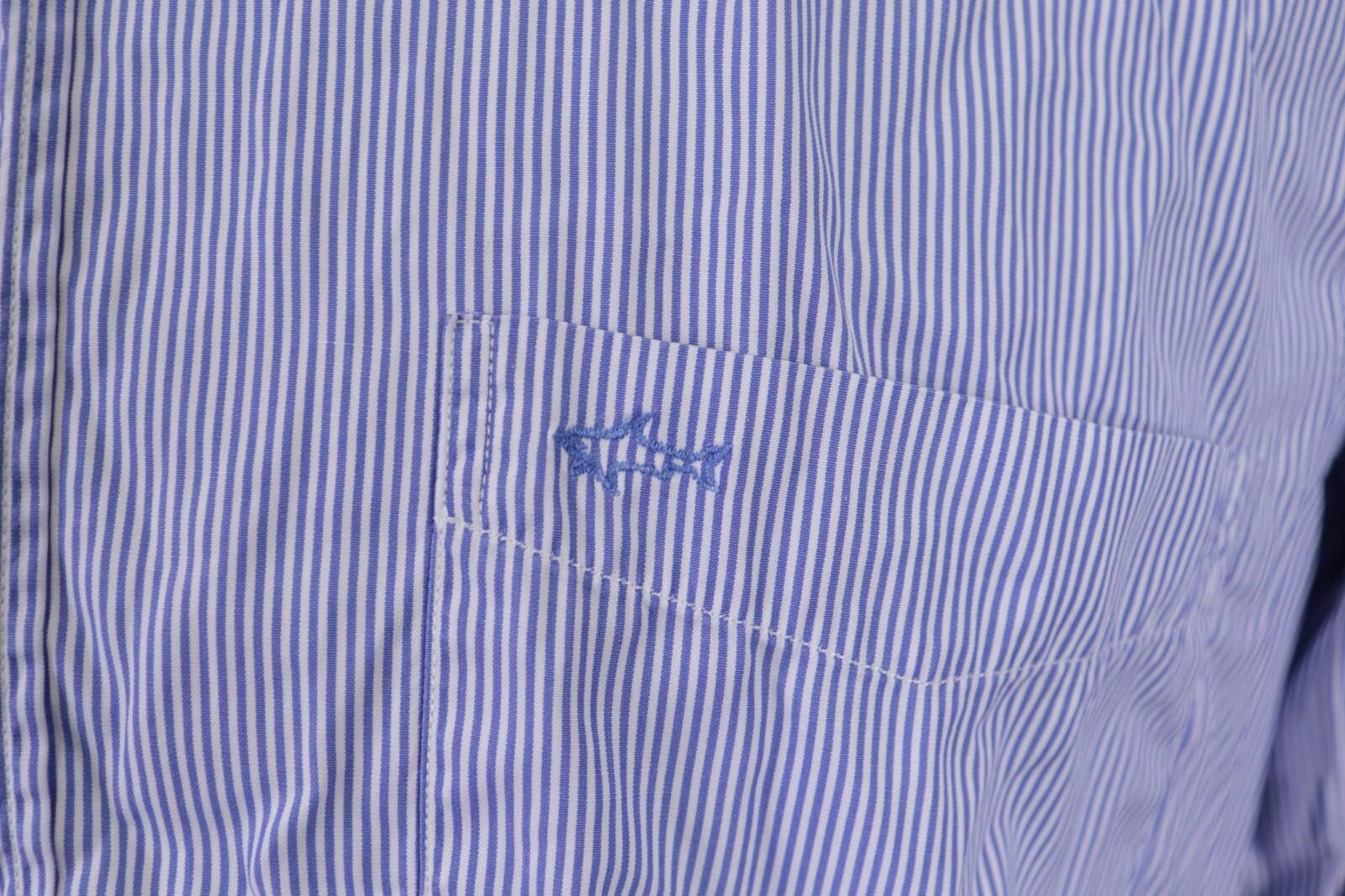 Paul & Shark Paul & Shark Yachting Blue Pinstripe Shirt Size 42 Size US M / EU 48-50 / 2 - 8 Thumbnail