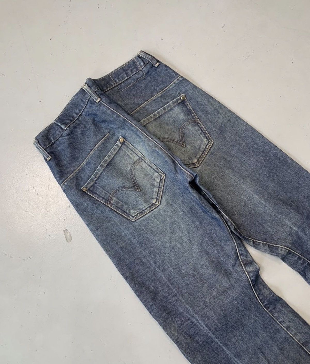 Levi's Vintage Levi’s engineer jeans denim Size US 30 / EU 46 - 3 Thumbnail