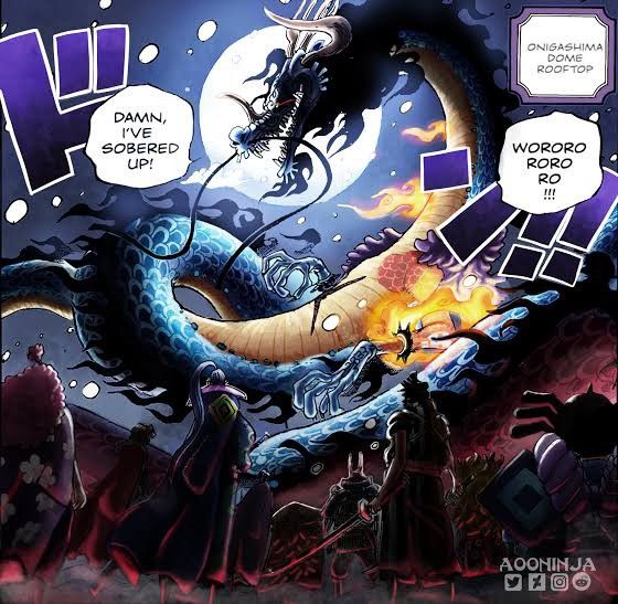 Anime One Piece "Kadou Dragon" Tee Size US L / EU 52-54 / 3 - 12 Thumbnail