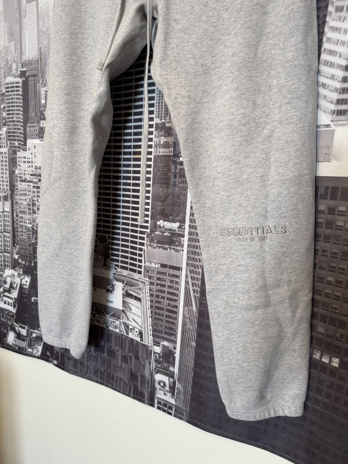 Fear of God OG Fear of God Essentials Grey Sweatpants SZ Medium🔥 Size US 34 / EU 50 - 5 Thumbnail