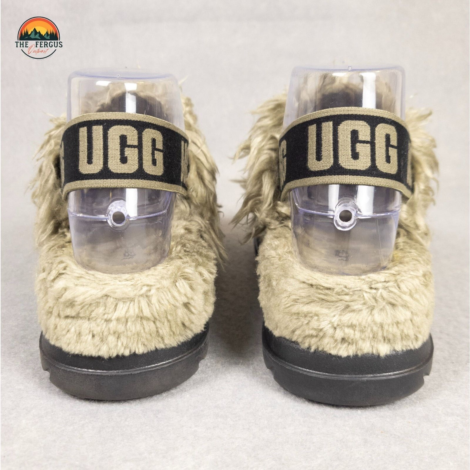 Ugg UGG Fluff Sugar Slingback Sandals Burnt Olive Women's 6 Size US 6 / IT 36 - 6 Thumbnail
