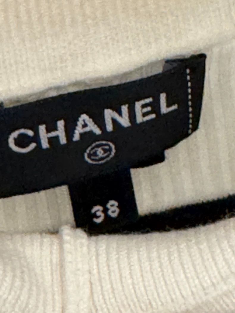 Chanel Chanel Ski Series Knit Top Size 38 Size M / US 6-8 / IT 42-44 - 6 Thumbnail
