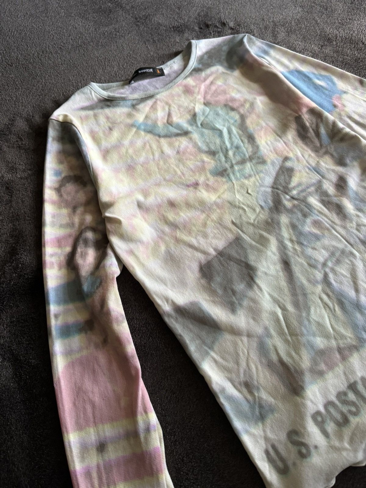 Cop Copine Vintage Cop Copine Paris office mesh print long sleeve Size M / US 6-8 / IT 42-44 - 2 Thumbnail