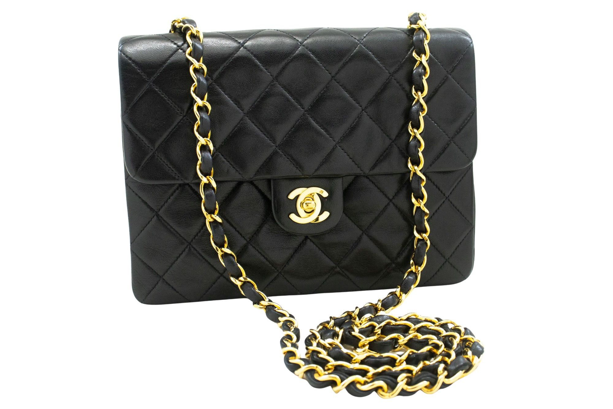 Chanel Timeless Black Leather Shoulder Bag (Pre-Owned) Size ONE SIZE - 1 Thumbnail
